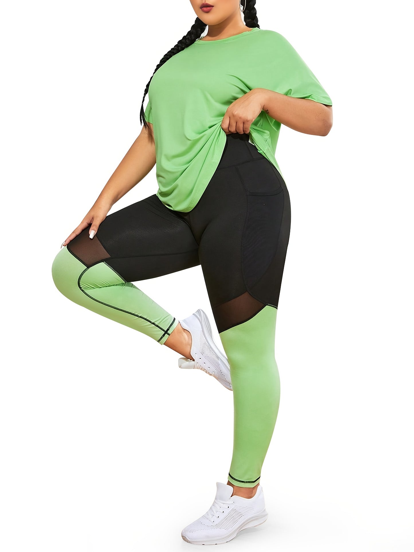 YogaLarge- Set de Yoga Grande taille jusqu'au XXXL