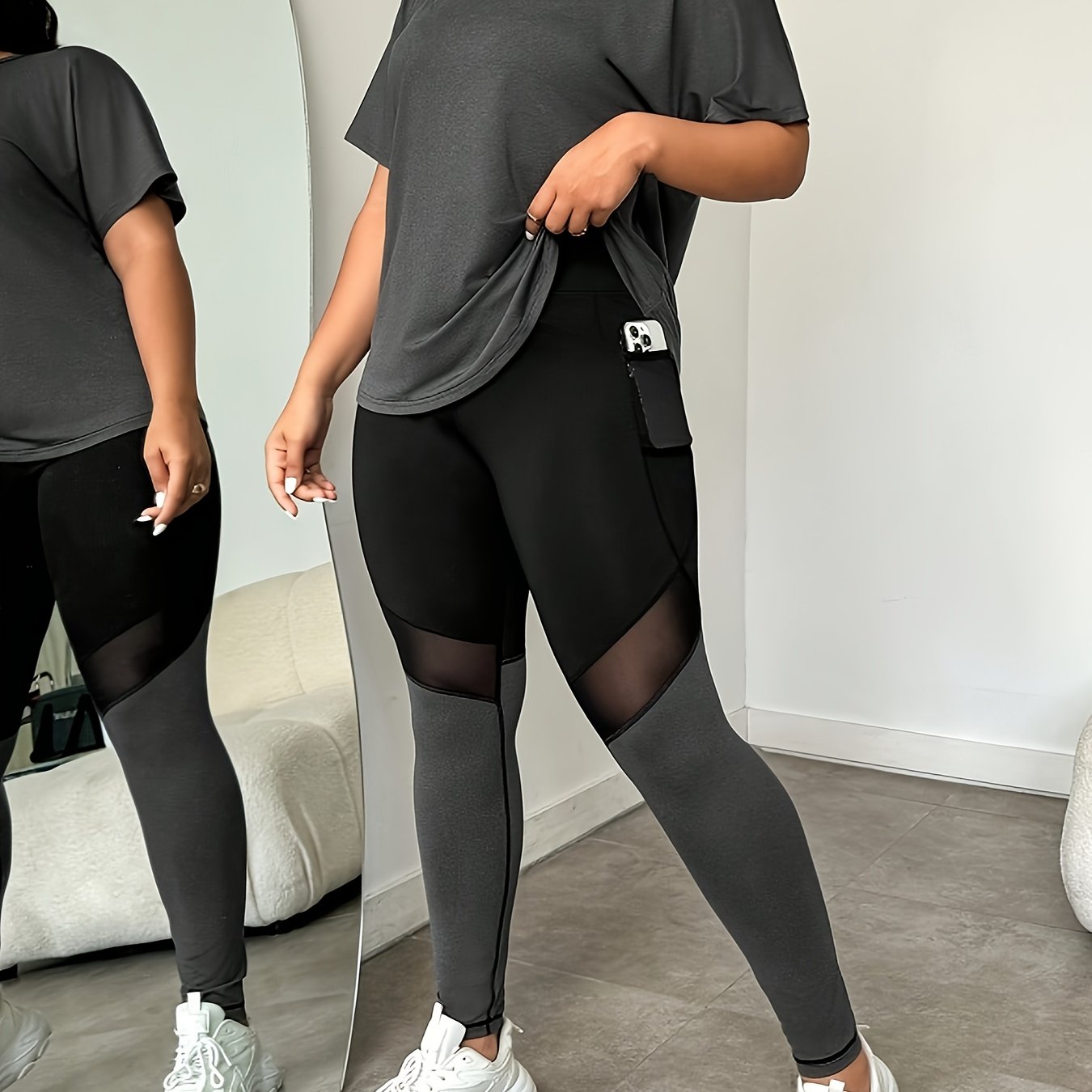 YogaLarge- Set de Yoga Grande taille jusqu'au XXXL