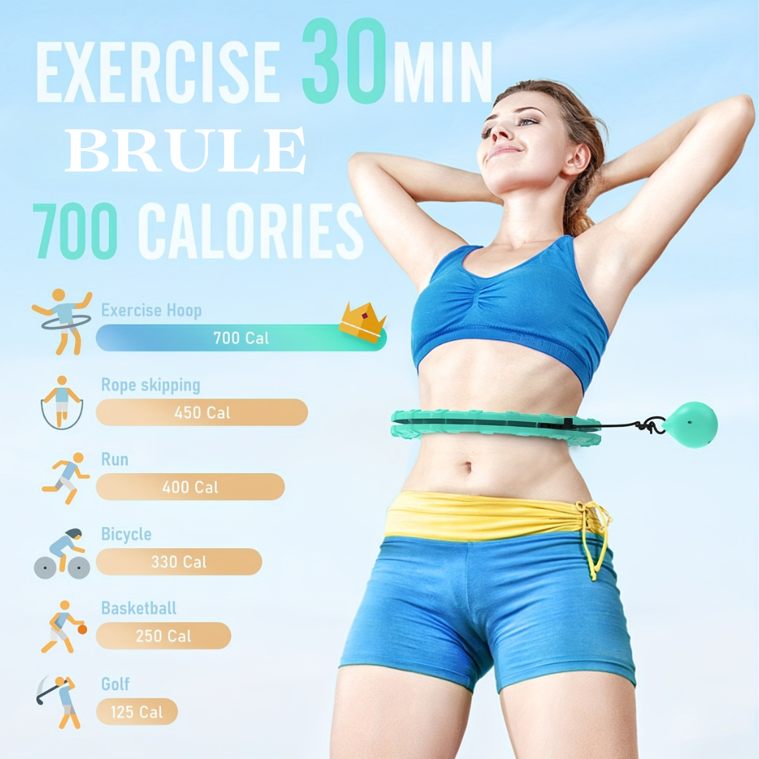 Hoop Massage Équilibre 11 Points – Cercle de Fitness Réglable