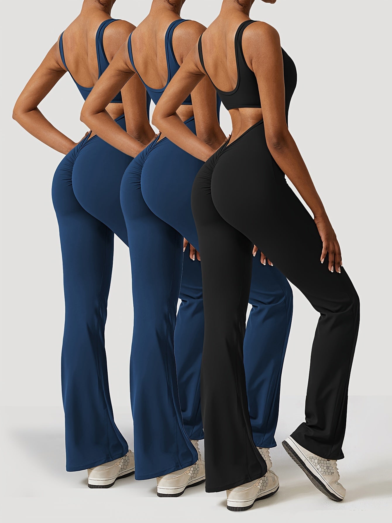 Ensemble Yoga 3 Pièces – Élégance & Confort jusqu'au XL