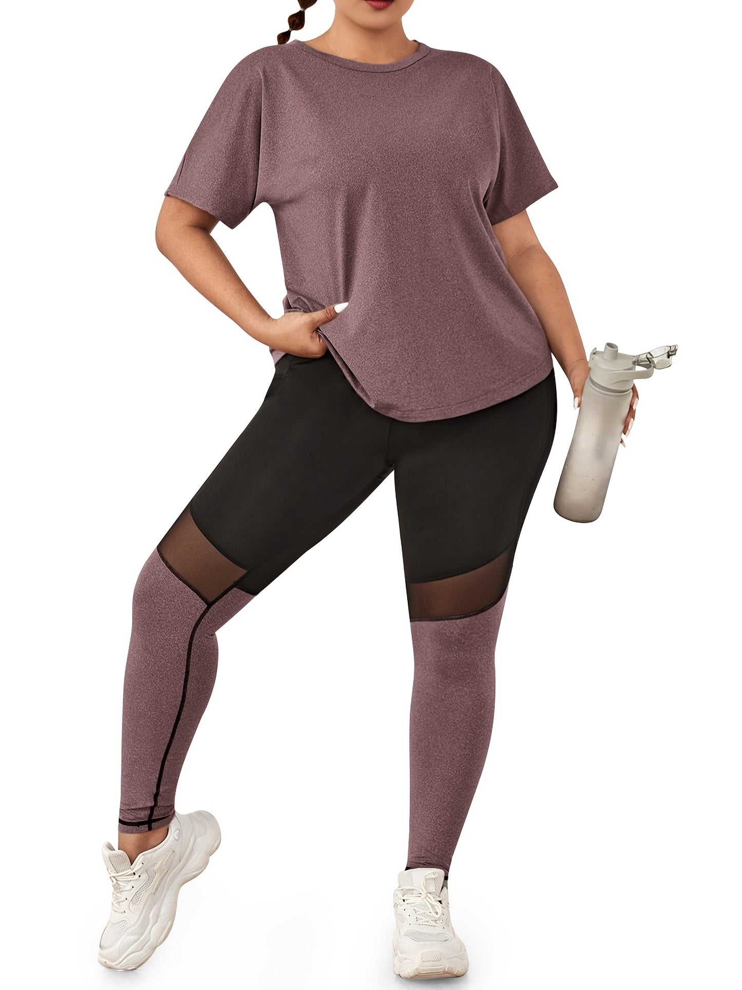 YogaLarge- Set de Yoga Grande taille jusqu'au XXXL