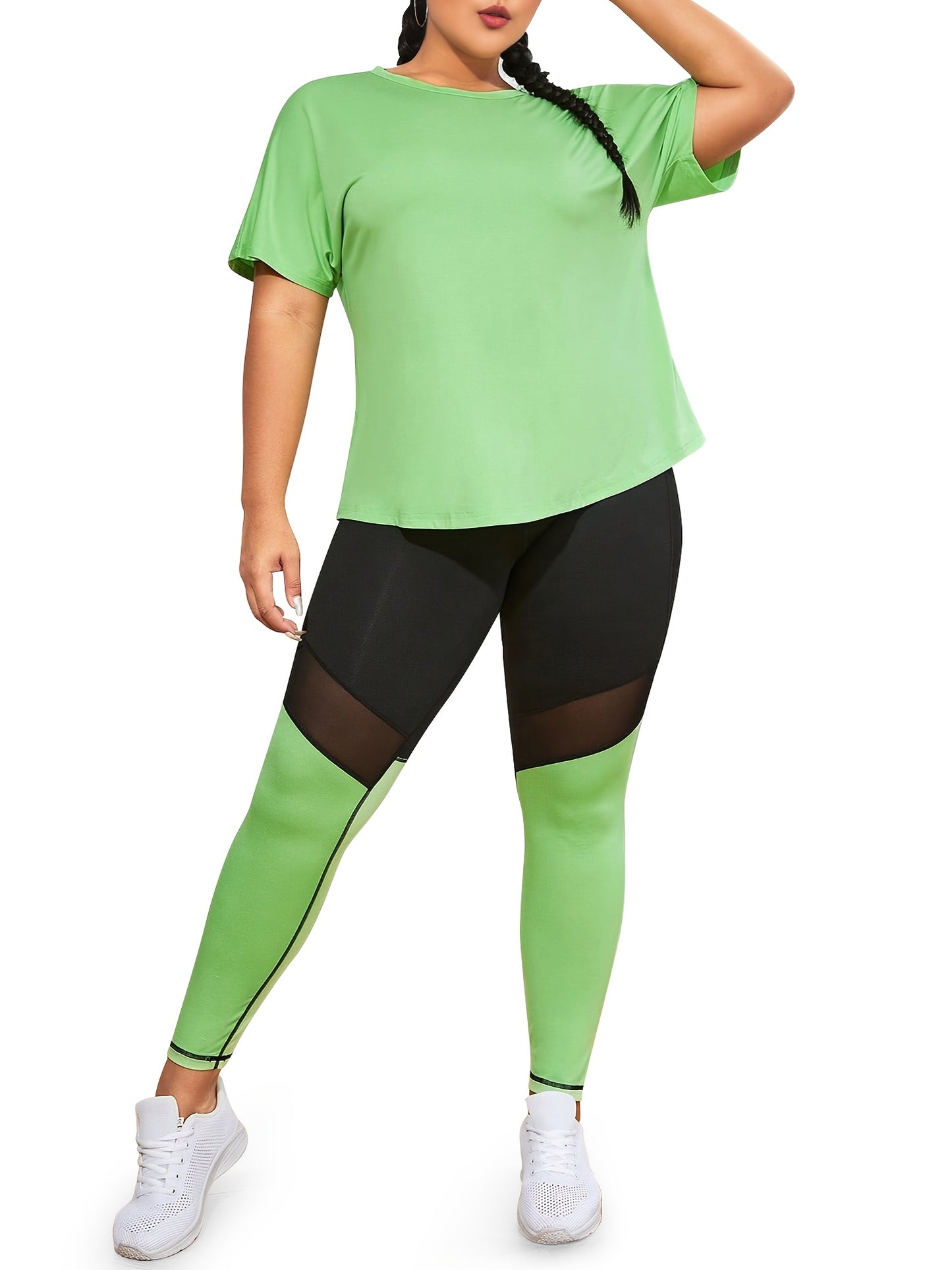 YogaLarge- Set de Yoga Grande taille jusqu'au XXXL