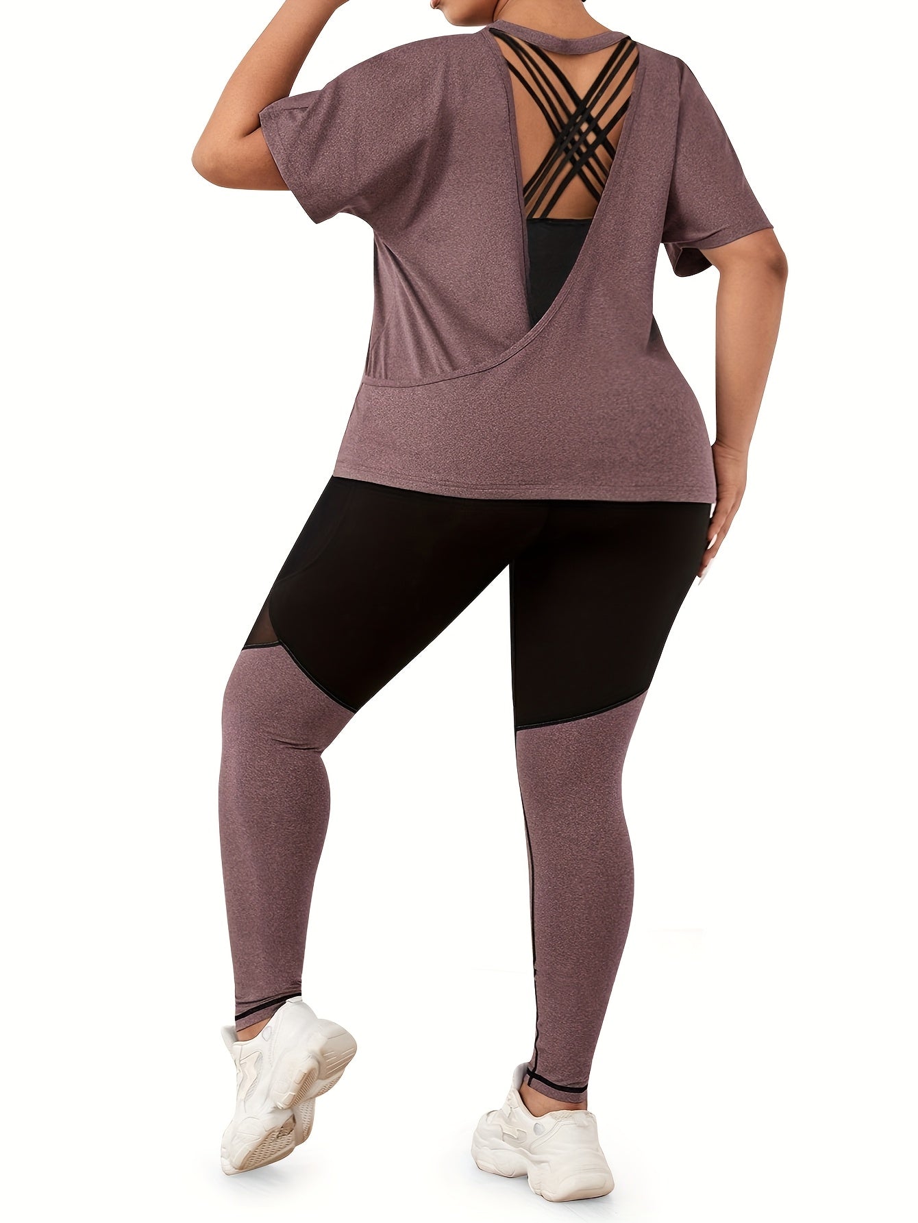 YogaLarge- Set de Yoga Grande taille jusqu'au XXXL