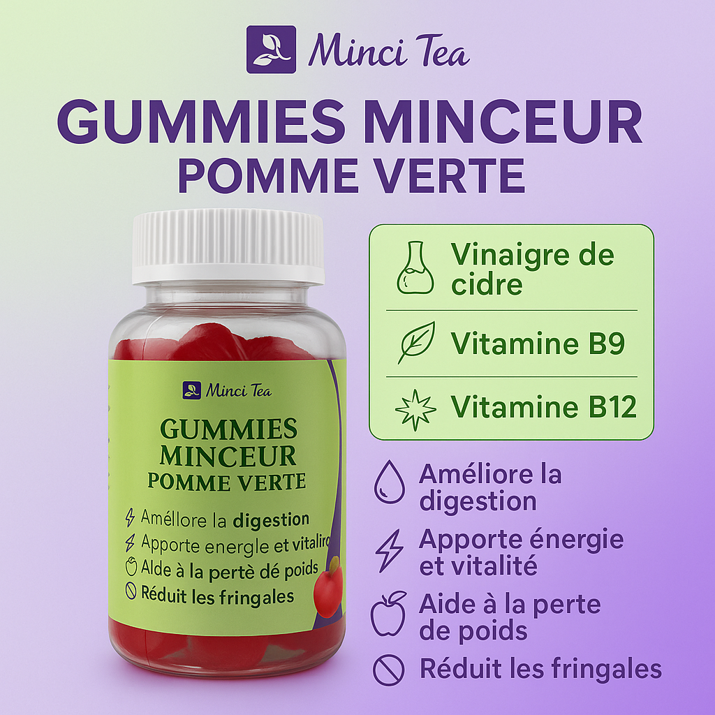 Pack Trio : Thé 14 jours+ Gummies+ Drop