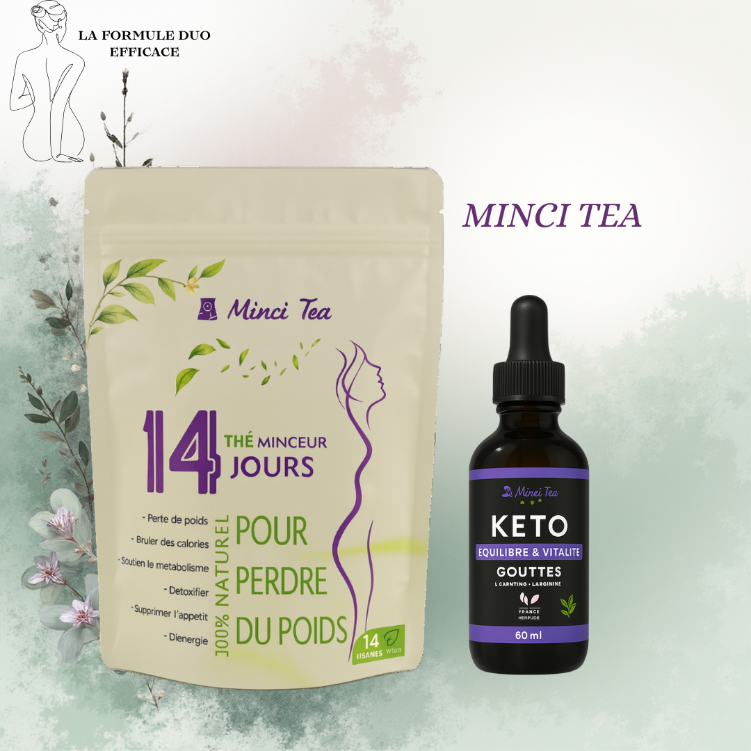 Pack Duo: thé 14 jours + Drop Keto
