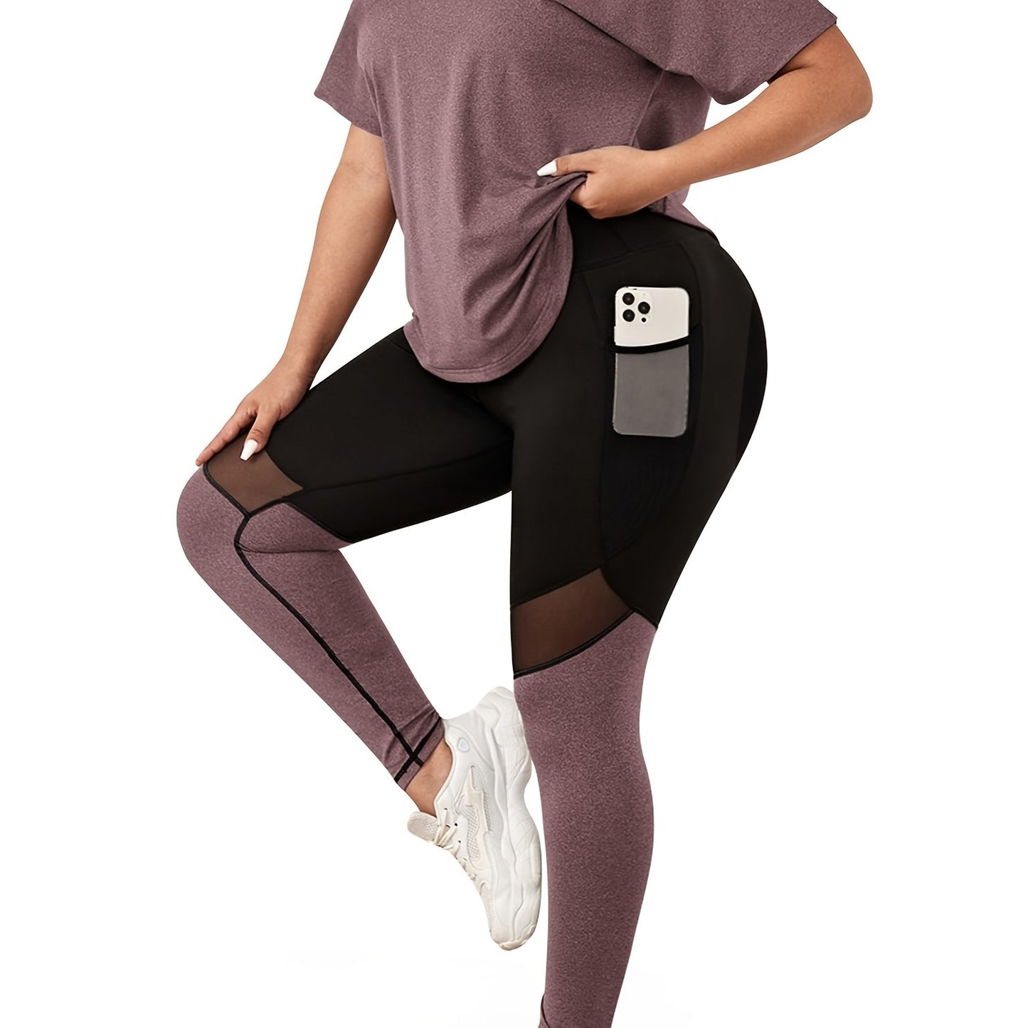 YogaLarge- Set de Yoga Grande taille jusqu'au XXXL